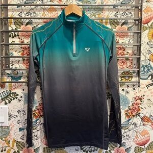 AUBRION Long-Sleeve Half-Zip Performance Top
